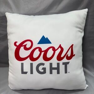 NEW Coors Light Decorative Pillow